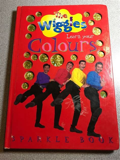 The Wiggles Learn Your Colours Sparkle Hardcover Kids Book 2000
