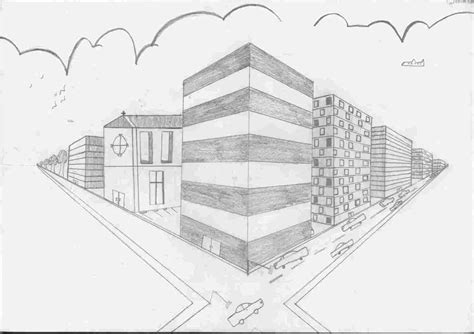 2 Point Perspective Drawing Easy