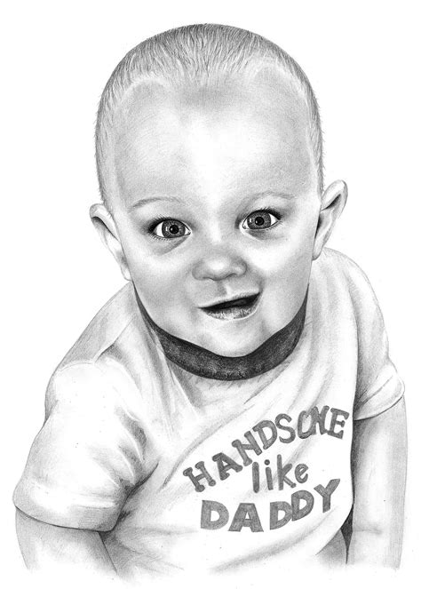 Cute Baby Pencil Drawing Images And Photos Finder