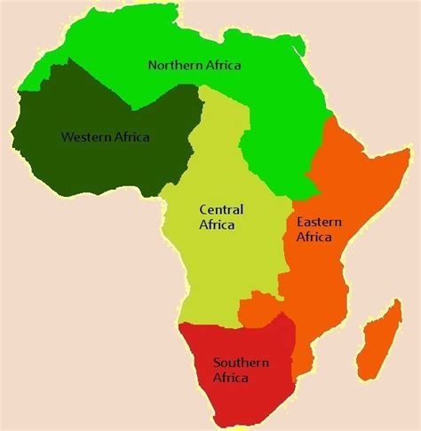 Africa Region Map