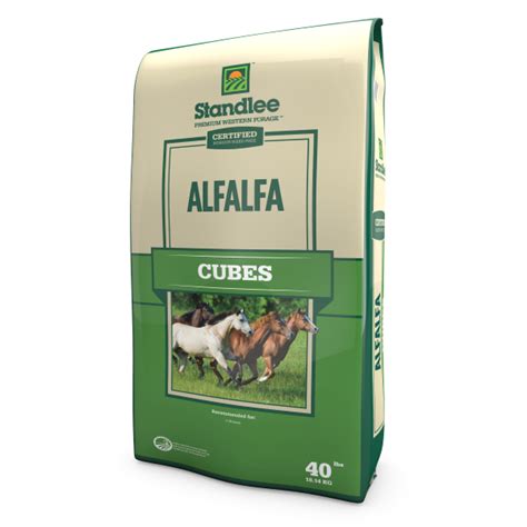 Murdochs Standlee Certified Alfalfa Cubes Horse Feed