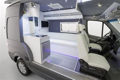 This van, aptly named the valhalla, is viking through and through. Mercedes Showcases Sprinter Caravan Cut-Away - autoevolution