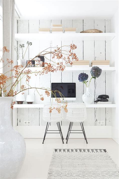 Designing Your Home Office With Professional White Accent