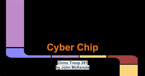 Once completed the cyber chip and patch can be purchased at the scout shop or online at scoutshop.org. Cyber Chip - Google Slides