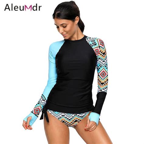 Buy Aleumdr Swimming Suit For Women Retro Detail Print