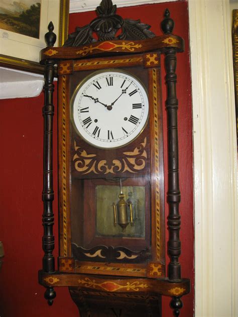 Antiques Atlas Inlaid American Wall Clock