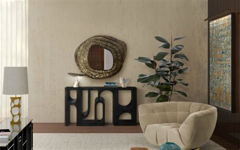 Squiggly Mirrors To Make A Design Statement