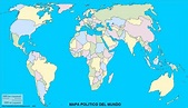 Imagenes Del Mapa Mundi Con Sus Nombres
