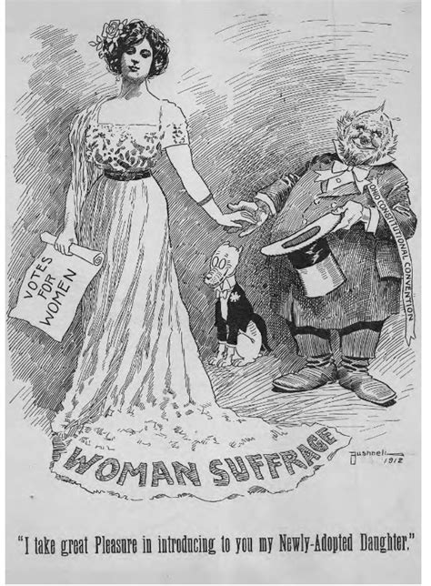 The Art Of Suffrage Cartoons Reflect America’s Struggle For Equal Voting Rights