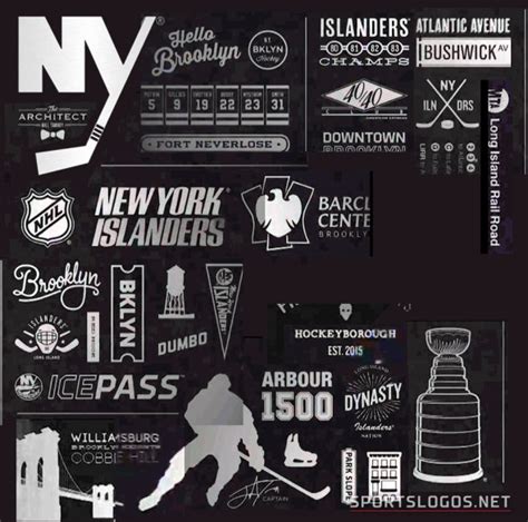 New york islanders new york yankees new york rangers new york city national hockey league, new york, logo, sticker png. Hello Brooklyn! Islanders to Unveil Black and White ...