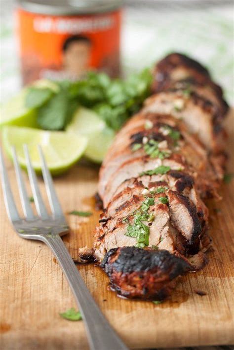 A pork tenderloin is a long thin strip of meat from the loin of the pig. Chipotle Honey Lime Pork Tenderloin - (Free Recipe below ...