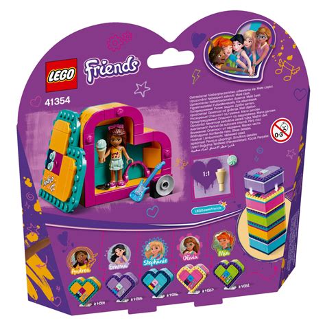 Buy Lego Friends Andrea S Heart Box At Mighty Ape Nz