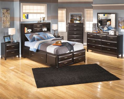 Put storage out of sight and out of mind. Kira Youth Storage Bedroom Set from Ashley (B473 ...