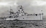 Italian cruiser Giovanni delle Bande Nere, a Giussano-class light ...