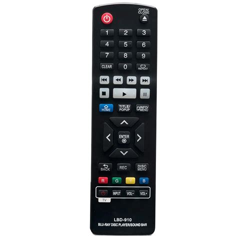 beyution lbd 910 replace remote control fit for lg dvd blu ray player bp 330 bp 530 bp 135 bp