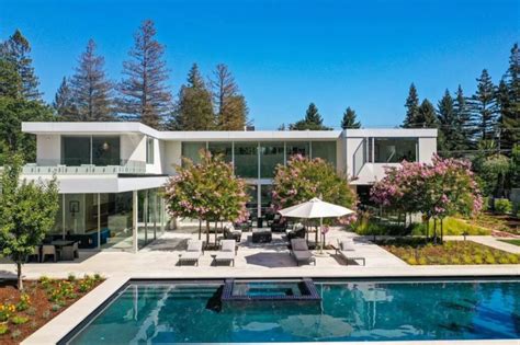 Modern Luxury House In Atherton California Asks For 215 Million