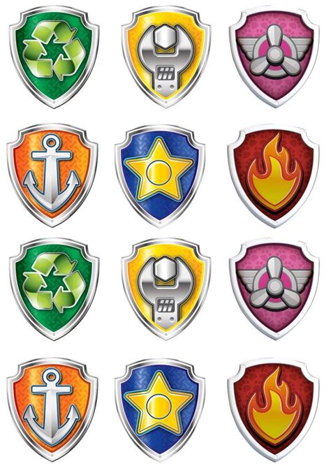 Paw Patrol Printables Badges Web If Your Little Pup Is Obsessed With