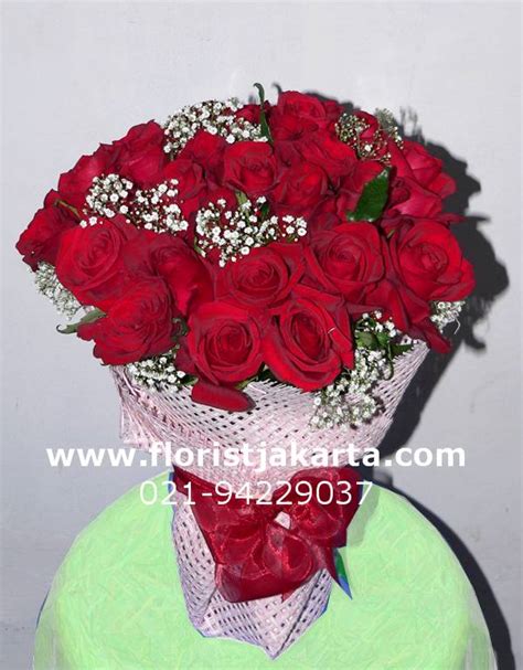 Rangkaian Bunga Mawar Merah Toko Bunga Rawa Belong Jakarta Florist