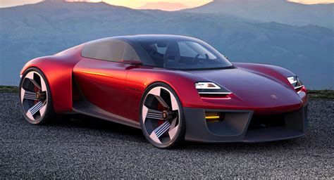 would you hate the idea of a future porsche 911 ev less if it looked like this carscoops