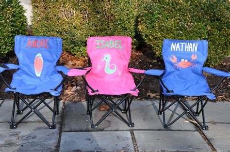 Custom Embroidered Camping Chairs Best Office Furniture Kids