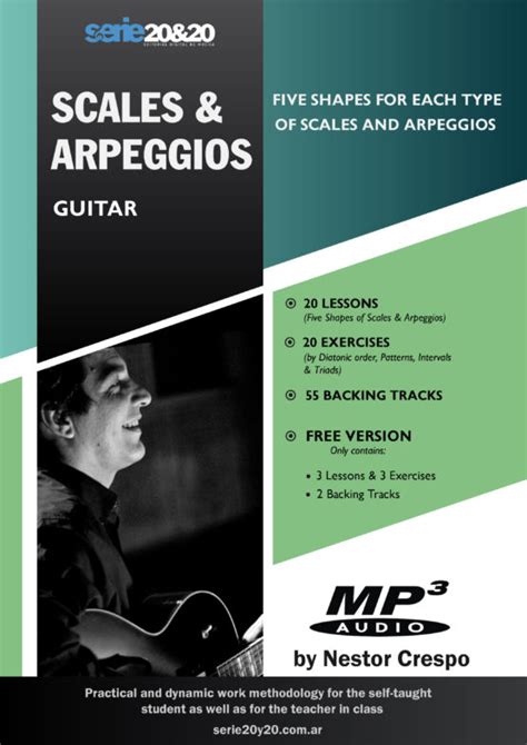 Guitar Scales And Arpeggios Serie 20and20 Editorial Digital De Musica