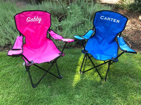 Kids Personalized Folding Chair Kids Camping Chair Kids Etsy