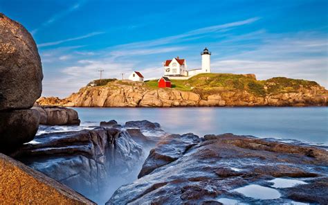 Lighthouse Seascape Wallpapers Wallpaper Cave