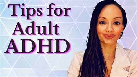 Tips For Living With Adhd Adult Youtube