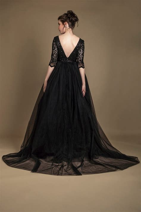 20 Beautiful And Bold Black Wedding Dresses Chic Vintage Brides