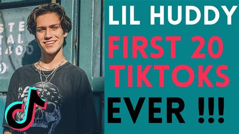 Lil Huddys First 20 Tiktoks Ever Chase Hudson Tik Tok Compilation