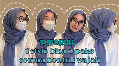 Tutorial Pashmina Terbaru 2021 Cocok Ke Semua Muka Youtube