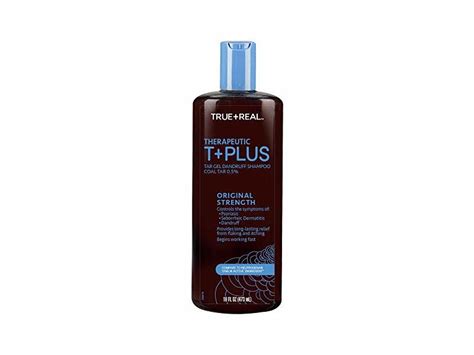 Truereal Therapeutic Plus Tar Gel Dandruff Shampoo 16 Fluid Ounce
