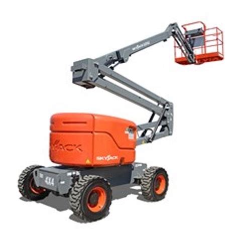 Articulating Boom Lifts Snorkel Hire Clearance Stowed Oscillating Front