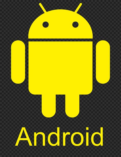 Download Yellow Android Robot Logo Icon Png Citypng