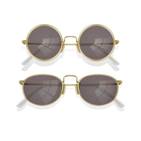 Premium Vector Realistic Sunglasses Isolated