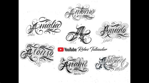 40 Ideas De Tipograf As Y Letras Para Tatuajes Decoraciones Cursivas