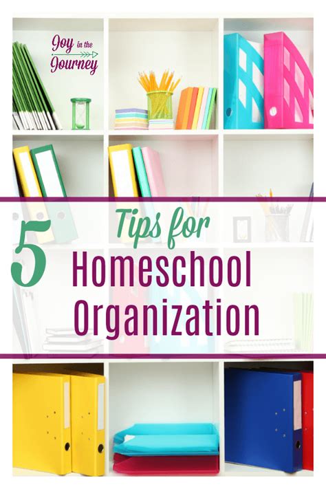 Shortlist international schools and enquire about admission to the institution directly through schooladvisor.my. 5 Easy Tips for Homeschool Organization - Joy in the Journey