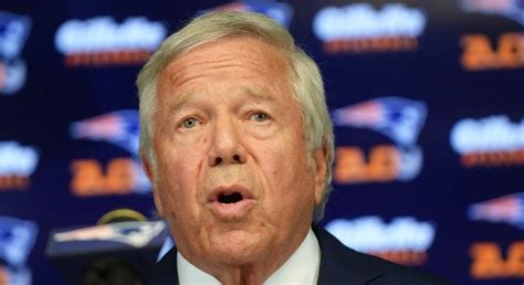 Patriots Owner Robert Kraft Breaks Silence After Being Charged Following Florida Prostitution