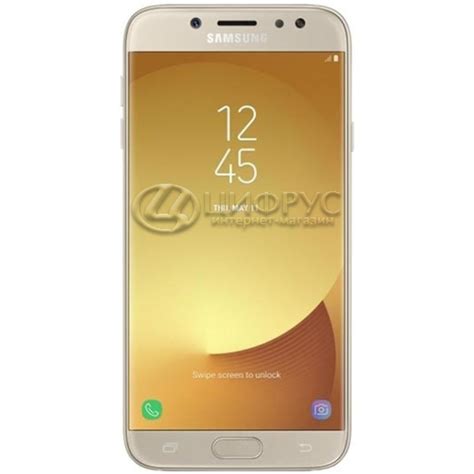 Купить Samsung Galaxy J7 Pro 2017 Sm J730fds 16gb Dual Lte Gold в
