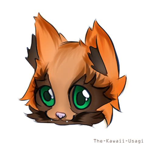 ~ Chibi Fox Face ~ By The Kawaii Usagi On Deviantart