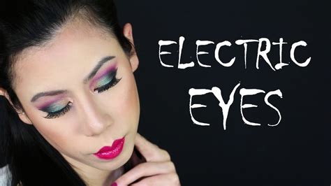 Smokey Electric Eyes Makeup Tutorial ~ Fables In Fashion Youtube
