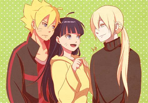 Naruto Fullsize Image X Himawari And Inojin