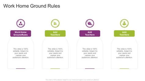 Ground Rules PowerPoint Presentation And Slides SlideTeam