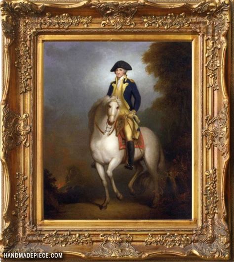 George Washington Painting Horse At Explore