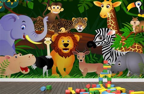 47 Jungle Animals Wallpaper Wallpapersafari