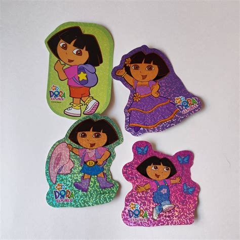 Dora The Explorer Stickers Nick Jr Stickers Vintage Etsy