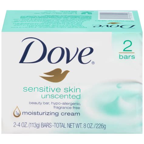 Dove soap bars original beauty cream bar 100g hand soap body bath face soap. Dove Beauty Bars, Sensitive Skin, Unscented, 2 - 4.25 oz ...