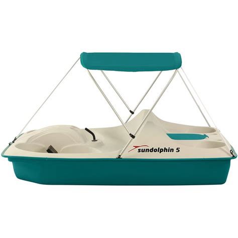 Sun protection canopy with a folding system. Sun Dolphin 5-Person Pedal Boat With Canopy-427698 ...