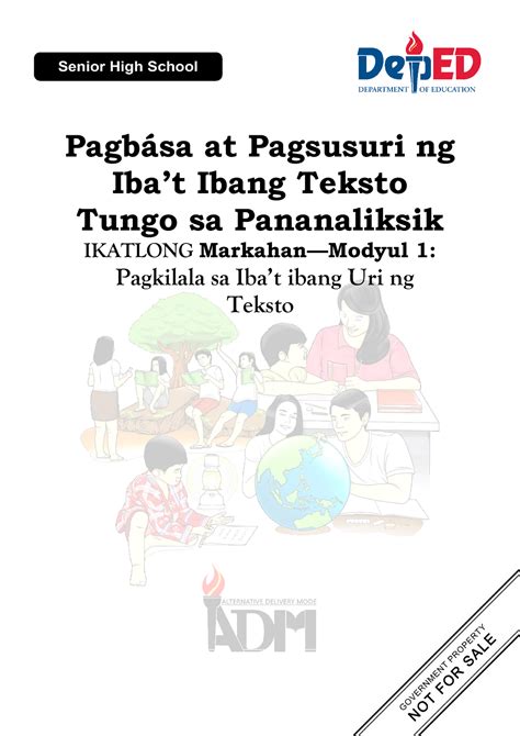 Pagbása at Pagsusuri ng Ibat Ibang Teksto Tungo sa Pananaliksik