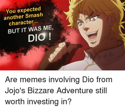 25 Best Memes About It Was Me Dio It Was Me Dio Memes